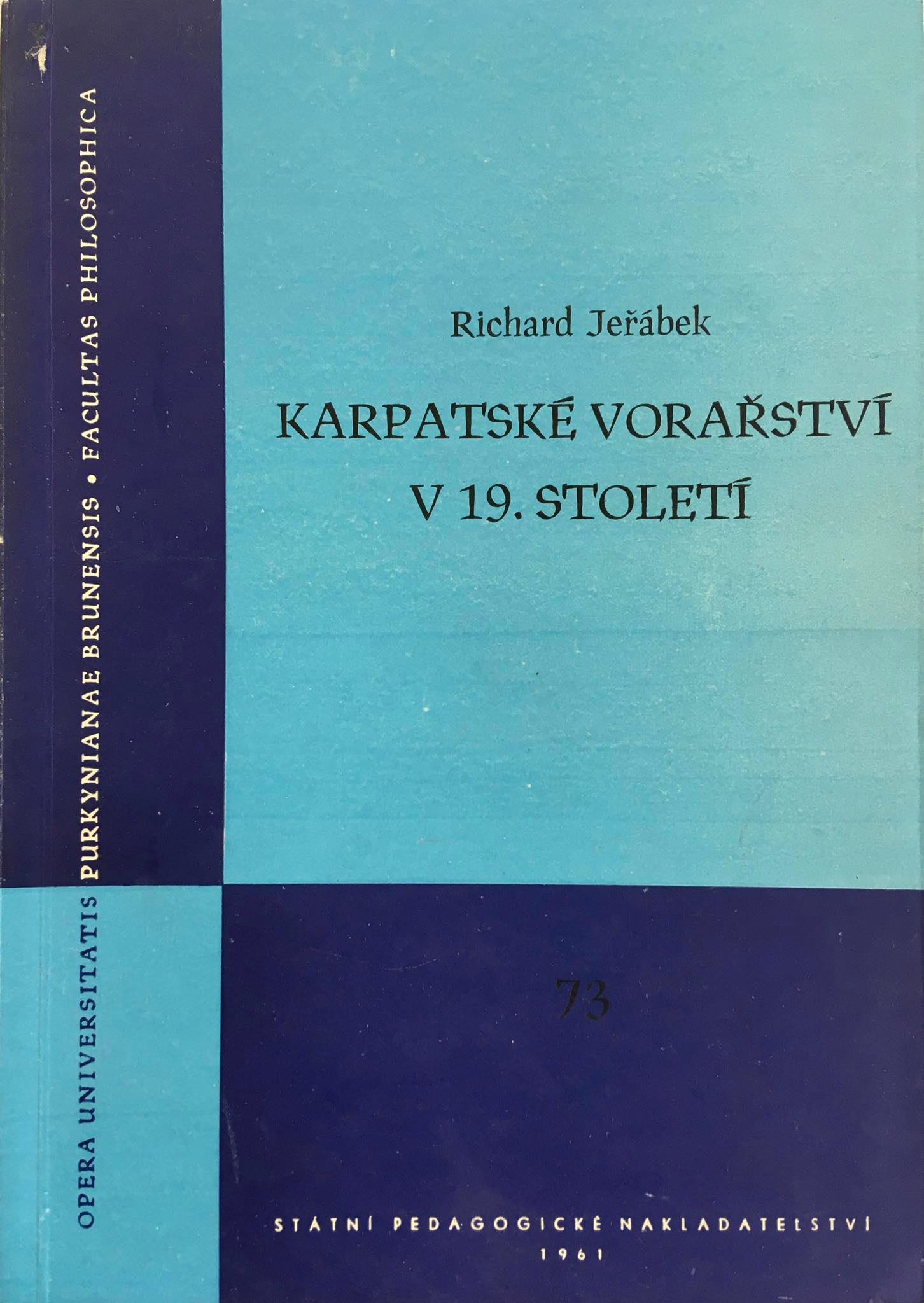 Karpatské vorařství v 19.století, Richard Jeřábek