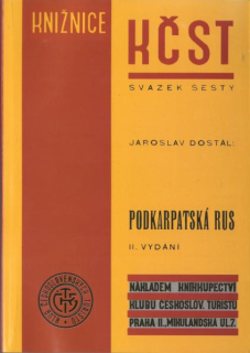 Podkarpatská Rus (průvodce KČST 1936)